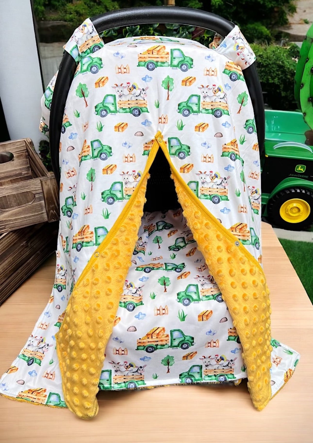 Farm Truck Car Seat Cover