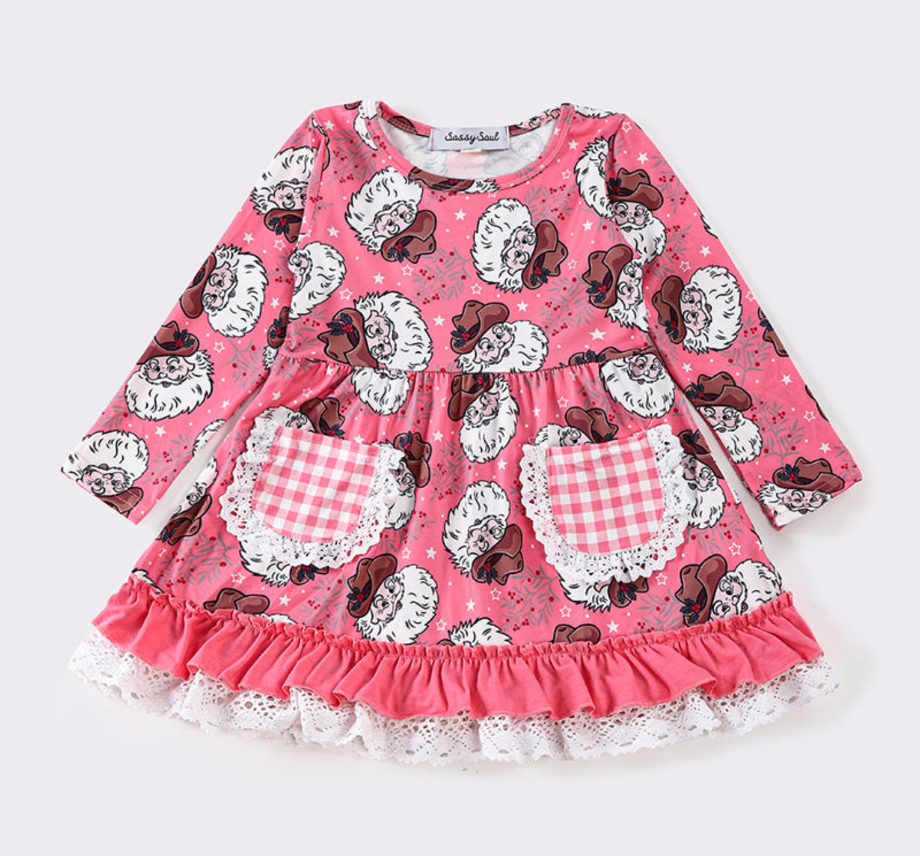 Girls Santa Dress