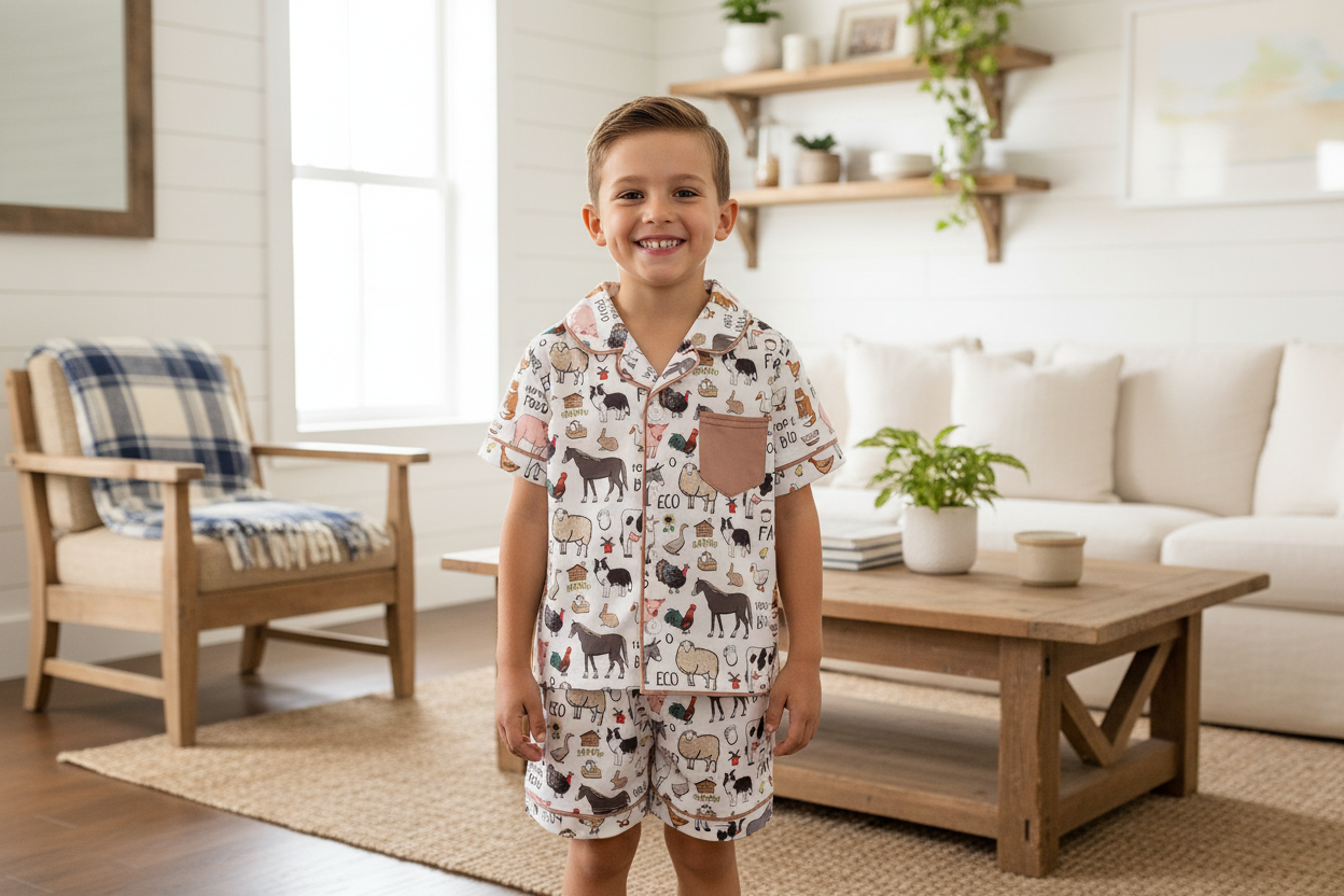 Farm Pajama Set