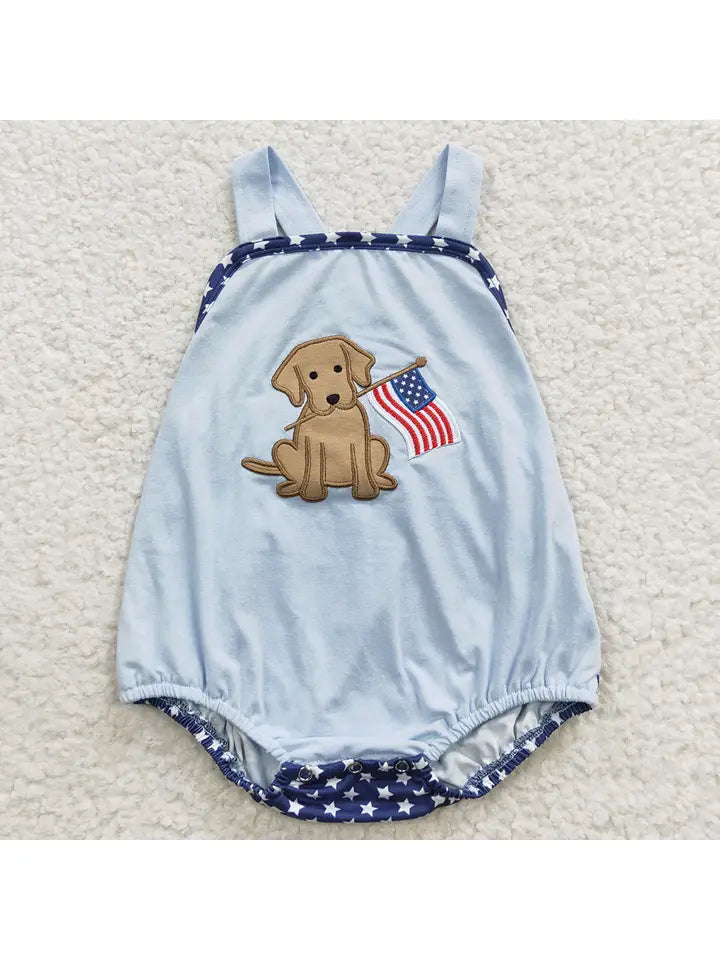 Yankee Doodle Baby Boy Bubble