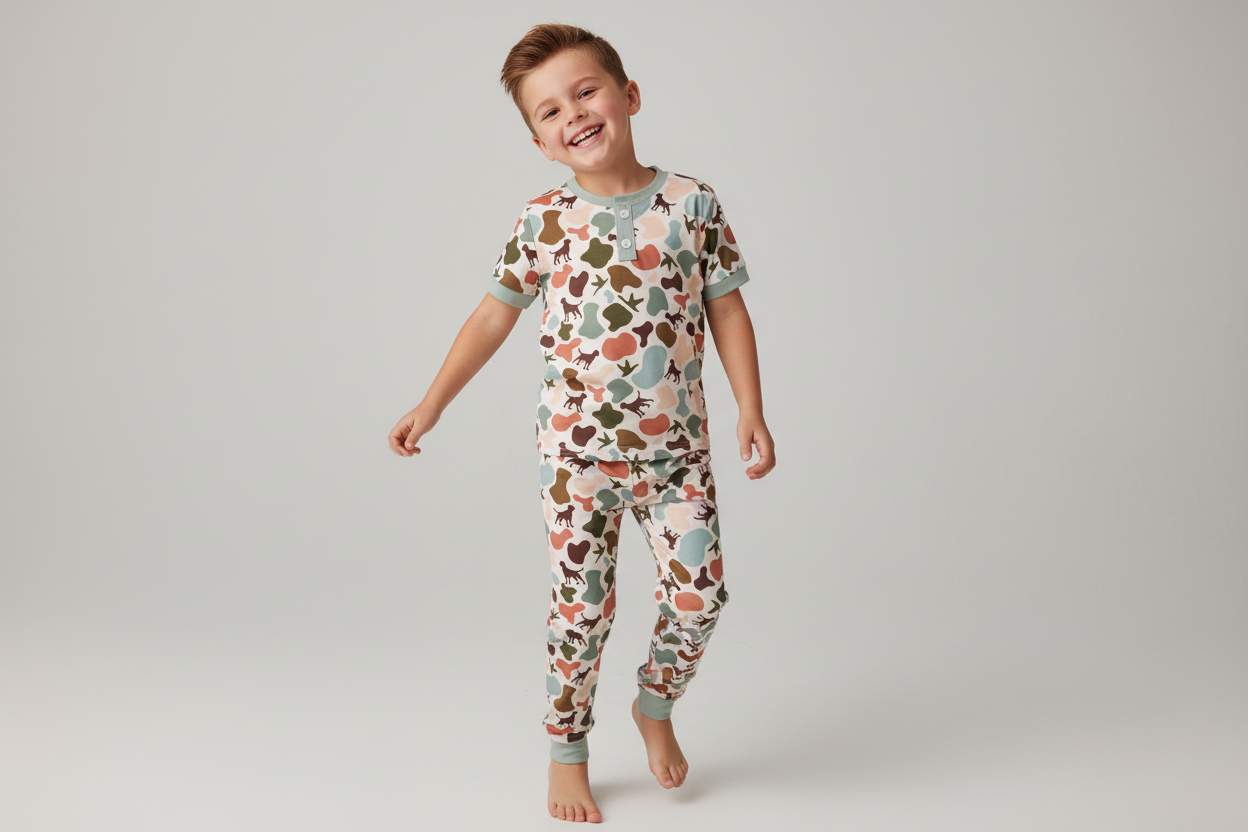 Boys Camo Set