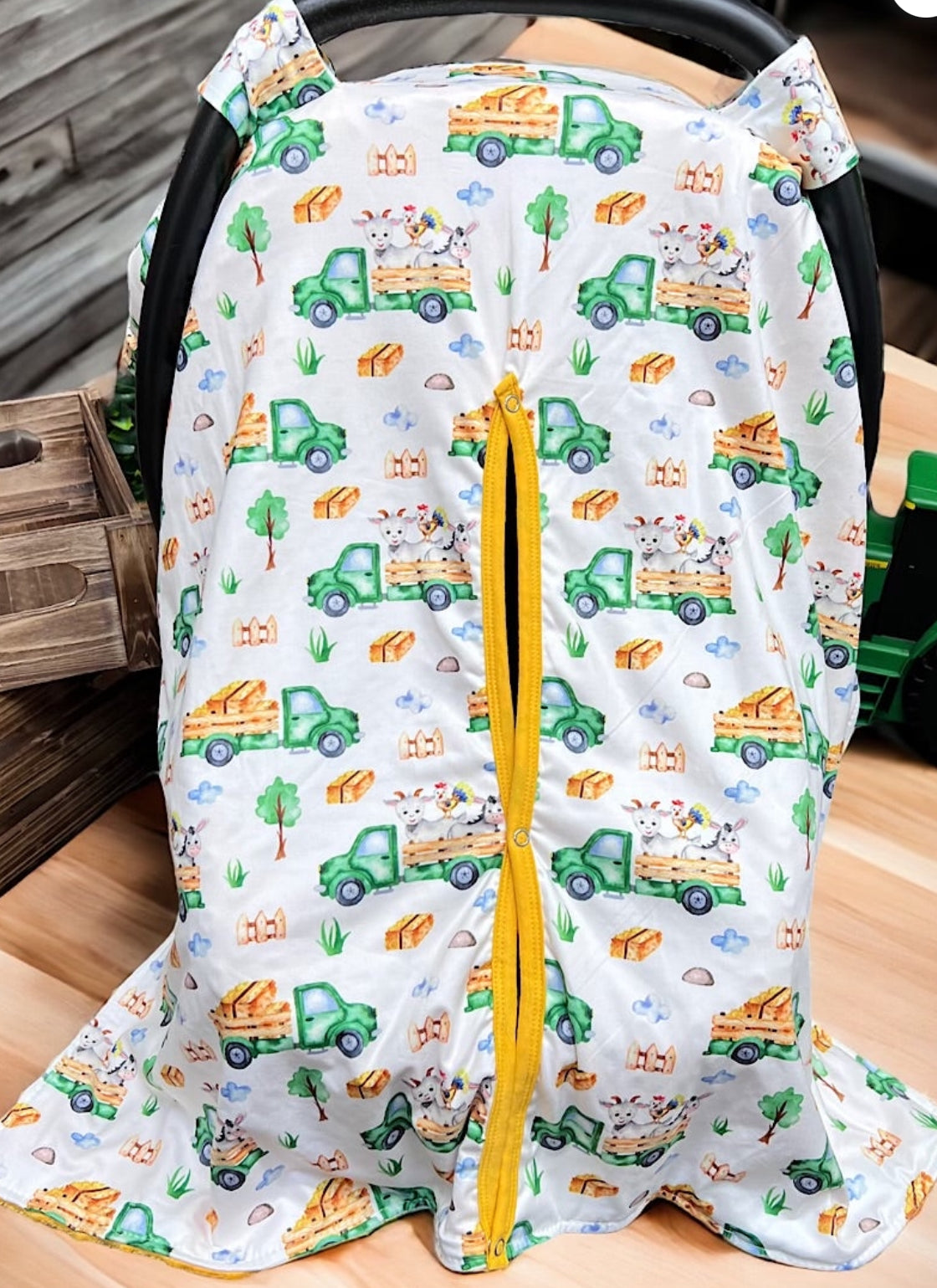 Farm Truck Car Seat Cover