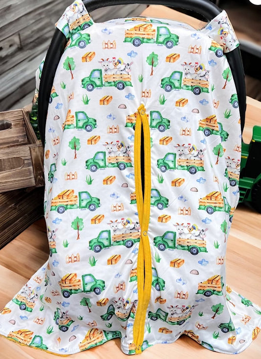 Farm Truck Car Seat Cover