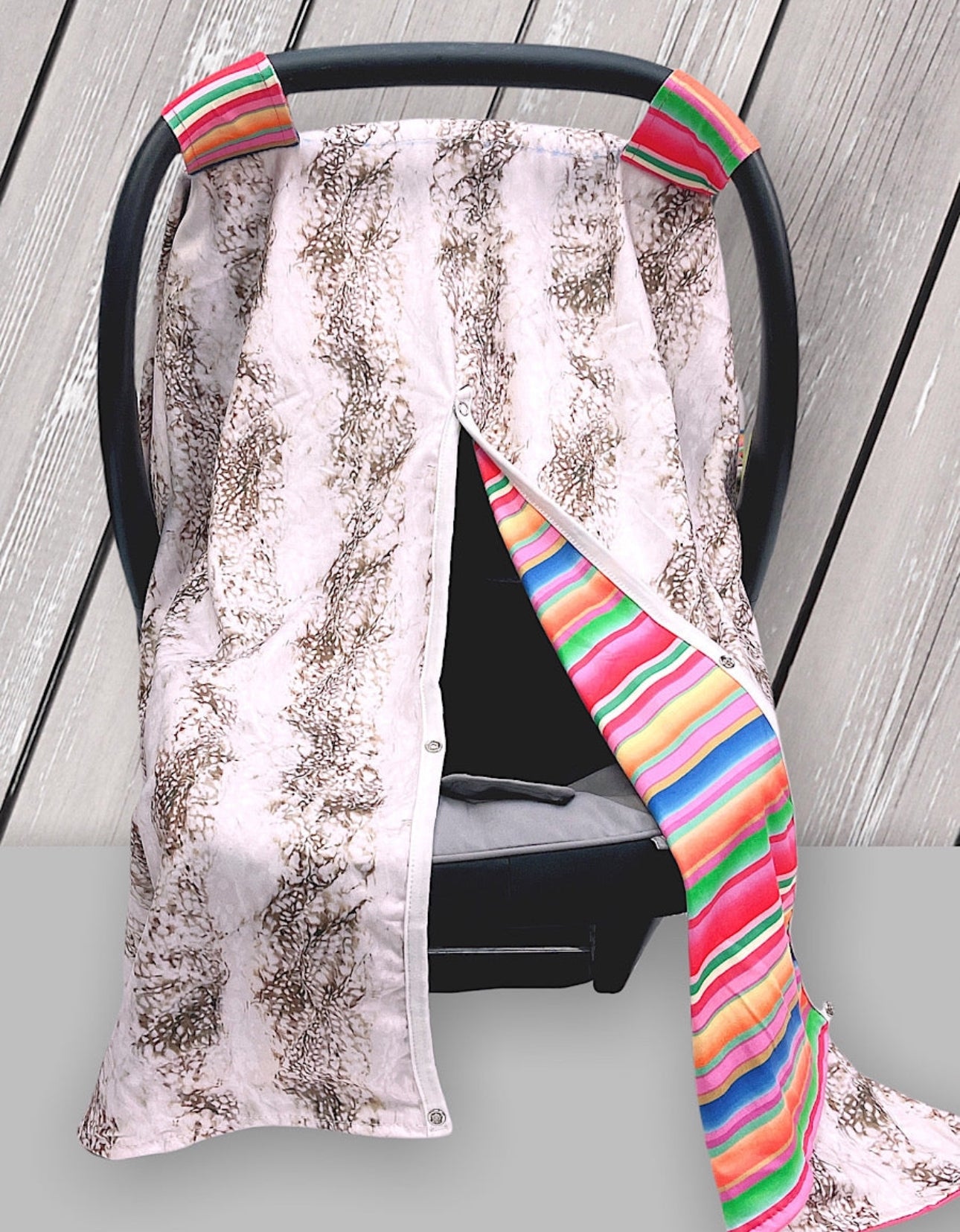 Snake Print Car Seat Cover