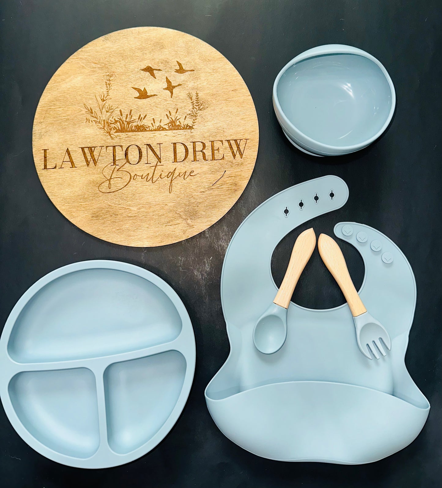 5PC Food Grade Silicone Feeding Set