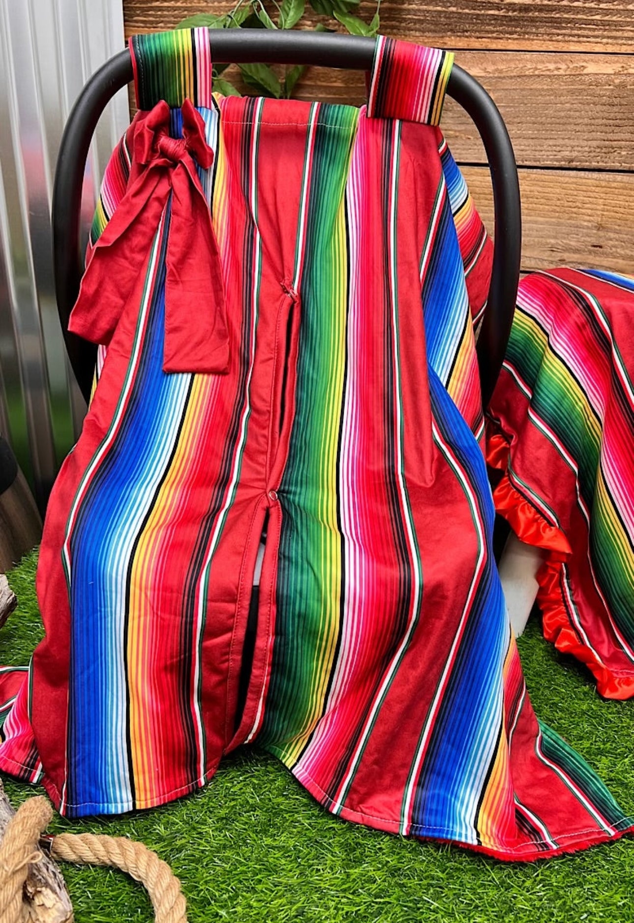 Serape Car Seat Cover