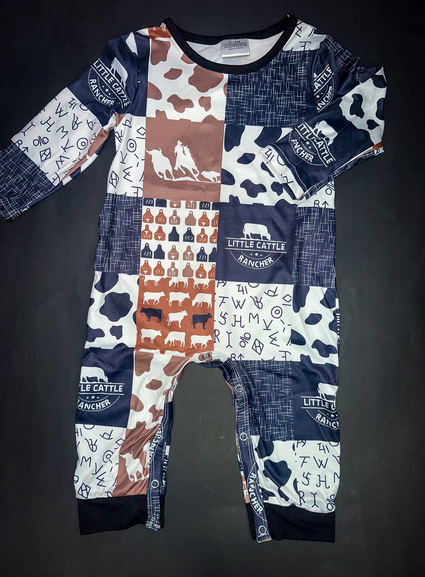 Cattle Patchwork Long Jon