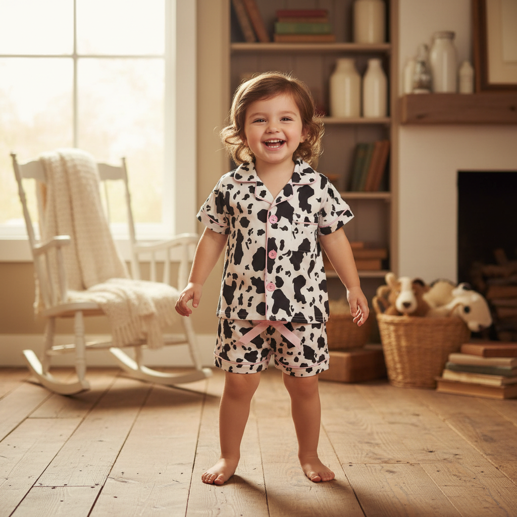 Cow Print PJ