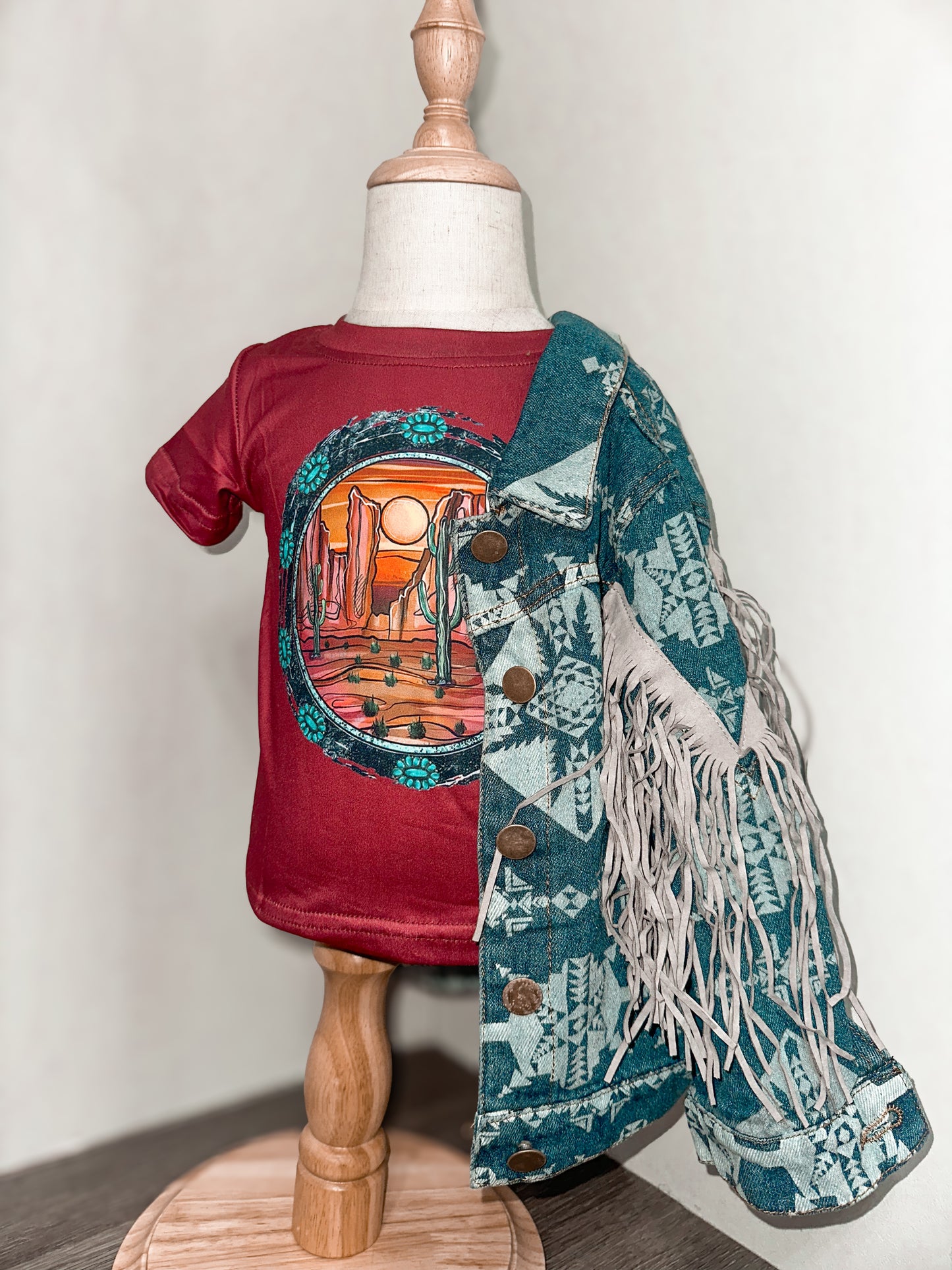 Aztec Fringe Jacket